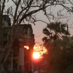 Sunset at Angkor Wat, Cambodia
